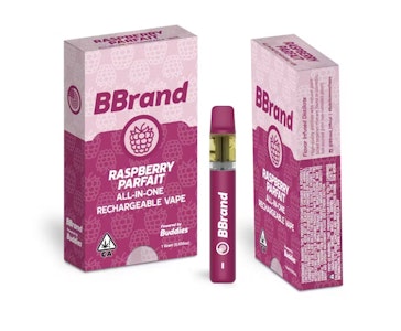 Buddies - Raspberry Parfait | BBrand 1g Disposable | Buddies