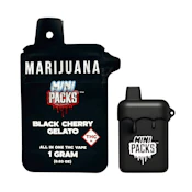 PACKS - BLACK CHERRY GELATO DISPOSABLE VAPE 1 GRAM
