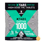 Kikoko - Xtabs -  Sativa - 1000mg - Tablet