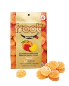 Froot Gummies/Peach/1:1 CBD/100mg