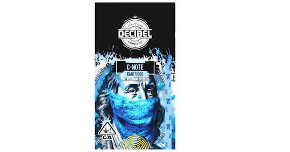 DECIBEL GARDENS - Decibel Gardens - C-Note Cured Resin Cartridge - 1g