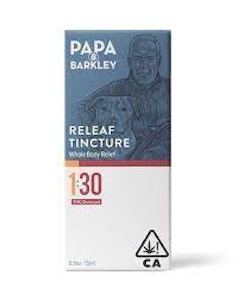 Papa & Barkley - Papa & Barkley Releaf Tincture 15ml 1:30 CBD:THC