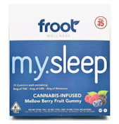 Froot My Sleep gummies (CBN/VEGAN/GF) 100mg