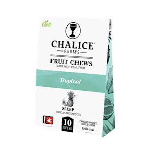 Chalice - Chalice Farms Tropical 10pk Chews 100mg