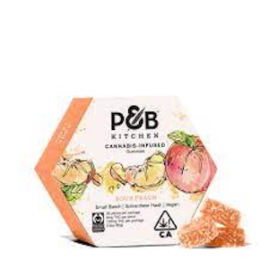 Papa And Barkley - Papa and Barkley - Edibles - Sour Peach - THC - 20ct