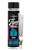 [Claybourne Co.] Frosted Infused Preroll 2 Pack - 1g - Blue Dream (S)
