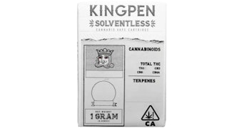 Kingpen - Strawberry Meltshake Solventless Cartridge - 1g