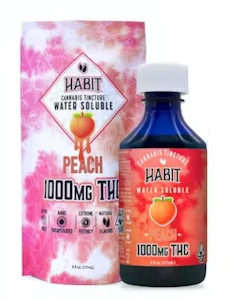 Habit - [Habit] THC Tincture - 1000mg - Peach