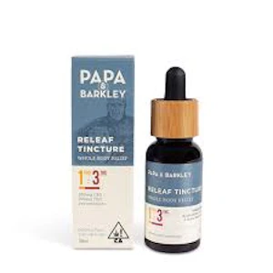 PAPA & BARKLEY - Papa & Barkley THC Rich Releaf Tincture 1:3 15mL