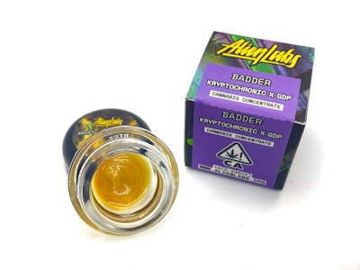 Connected Cannabis Co. - Kryptochronic x GDP | Live Badder 1g | Alien Labs