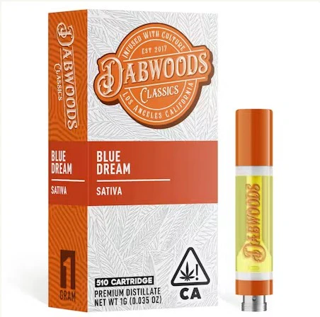 Dabwoods - VAPE CART - BLUE DREAM 1G Main Image