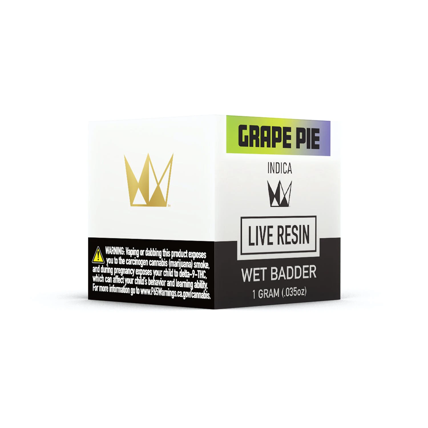 West Coast Cure - West Coast Cure - Badder - Indica - Grape Pie - (1g) Main Image