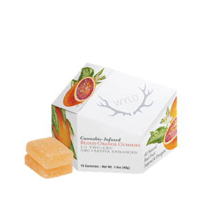 WYLD - Wyld | Blood Orange Gummies | CBC + Sativa Enhanced | DOH | 1:1 THC:CBC 200mg