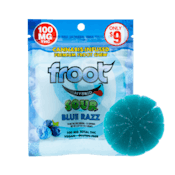 Froot | Sour Blue Razz Gummy 100mg