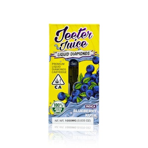 JEETER - JEETER JUICE - Cartridge - Blueberry Kush  - Liquid Diamonds - 1G