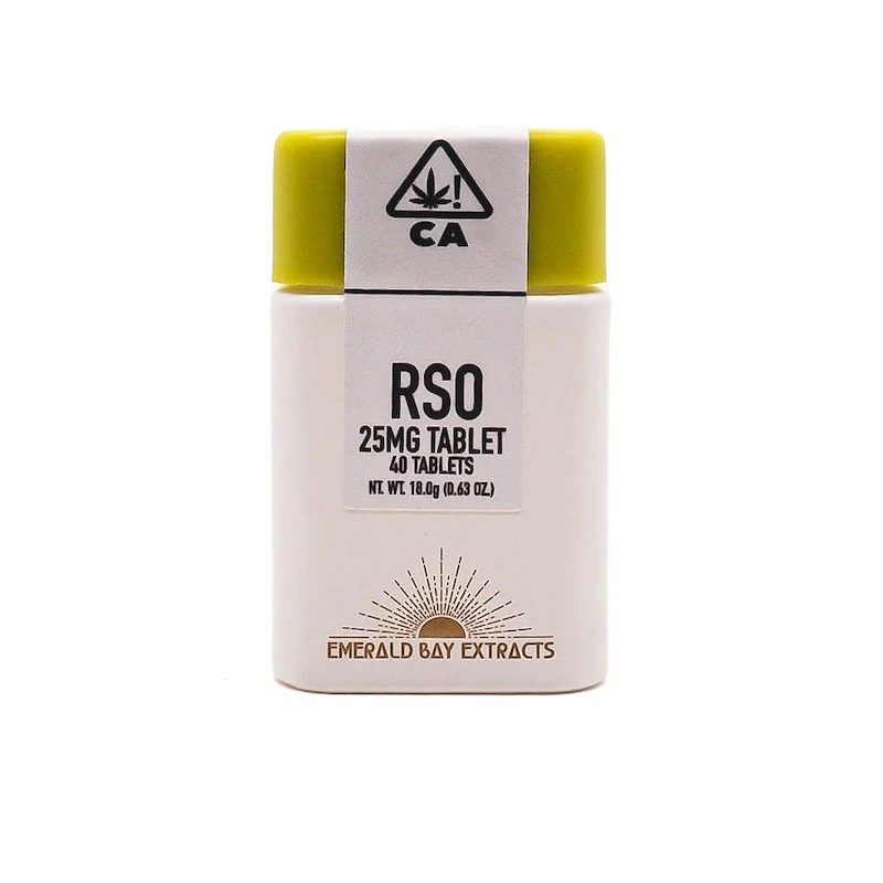 Emerald Bay Extracts - Wedding Cake - RSO Tablets - 1000mg (H) - Emerald Bay Wellness Main Image