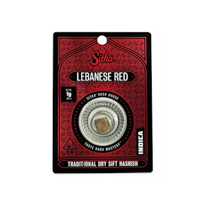 Sitka - Sitka Hashish 1g Lebanese Red $40