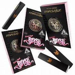 MUHA MEDS - Muha Meds - Black Sugar Rose - 1g Live Resin Disposable Vape