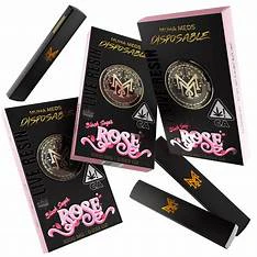 Muha Meds - Muha Meds - Black Sugar Rose - 1g Live Resin Disposable Vape Main Image