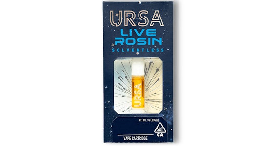 URSA - URSA - Niche Rosin Cartridge - 1g