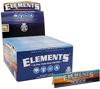 8 MILE SMOKE - Elements Ultra Thin Rice Paper King Size