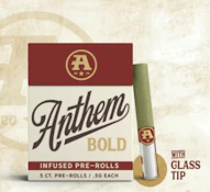 Anthem | Bold Glass Tip Infused Jet Fuel Pre-Roll Pack 2.5g