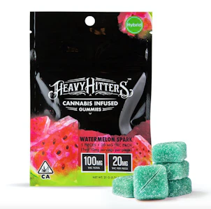 Heavy Hitters - Heavy Hitters - Watermelon Spark - 100mg Gummy