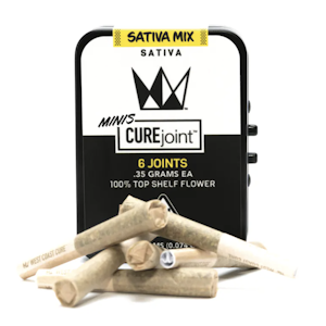 West Coast Cure - WCC Sativa Mix .35g Mini Prerolls 6-pk