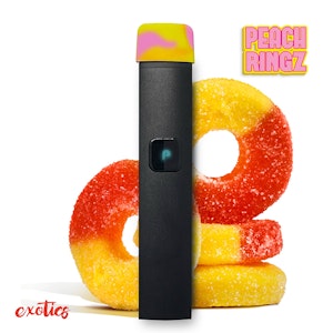 PLUGPLAY - PLUGplay JUSTplay Exotics Peach Ringz Disposable 1.0g