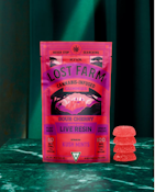 Sour Cherry - Lost Farms Live Resin Gummies - 200mg