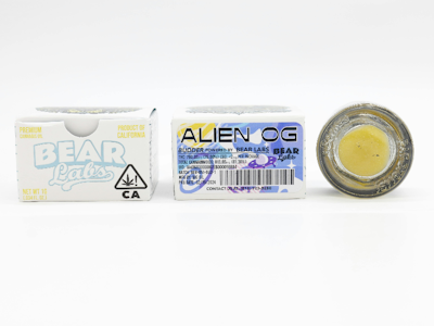 Bear Labs - Bear Labs - Alien OG Live Resin Budder 1g