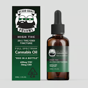Beard Bros Pharms | RSO 20:1 CBD | High THC | Full Spectrum Oil Tincture | 30ml