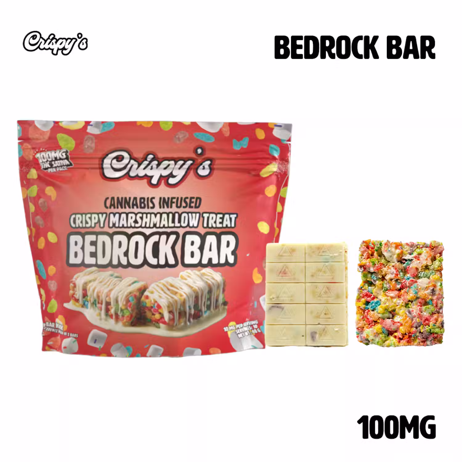Bedrock Bar - 100mg Edible