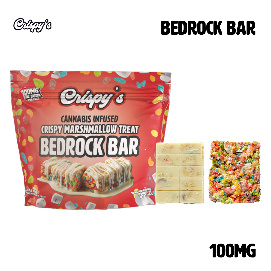Crispy's - Crispys - Bedrock Bar - 100MG Main Image
