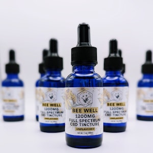 Healing Hive Collective - Bee Well Tincture - 1200mg CBD - Unflavored