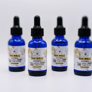 Healing Hive Collective - Bee Well Tincture - 600mg CBD - Unflavored