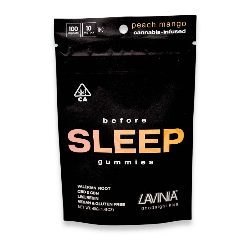 Lavinia - Lavinia - Before Sleep - Peach Mango - Gummies - 100mg Main Image
