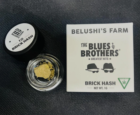 Belushi's Farm - Hells Kitchen Brick Hash - 1g