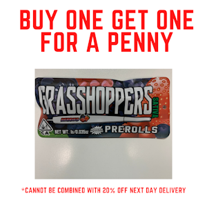 Quickies Prerolls - GH Berries THC Diamonds Infused Pre-Roll 1g (S)