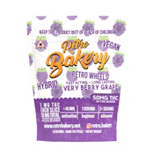 Retro Bakery | Retro Wheels | Very Berry Grape | 5mg THC