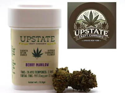 Upstate Craft Cannabis - Upstate Craft | Berry Manilow | Sativa 3.5G