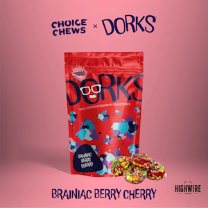CHOICE - Dorks Brainiac Berry Cherry 200mg (Indica)