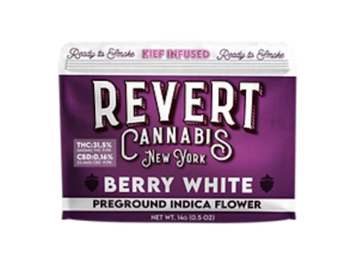 Revert - Revert- Berry White- 14G Kief-Infused Ground Flower