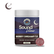 SoundView Berry Dreamy 1:1 CBN Gummies T94.6mg C96.4mg I 00118