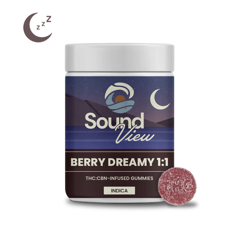SoundView - SoundView Berry Dreamy 1:1 CBN Gummies T92.8mg C99mg I 00067 Main Image