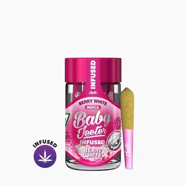 Jeeter - Baby Jeeter | Berry White | Infused Pre-Roll | 5pk [2.5g] Main Image