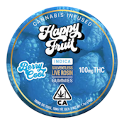 Happy Fruit - Berry Cool Rosin Gummies 100mg