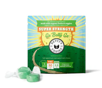 Betty's Eddies - Watermelon 1pc Fruit Chew - 50mg