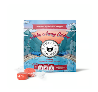 BETTY'S EDDIES - Betty's Eddies | Taffy (10ct) | Cherry 1:4:5 THC:CBD:CBC | 100mg