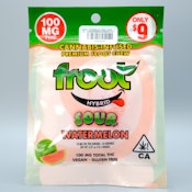 Sour Watermelon 100mg Single Gummy - Froot
